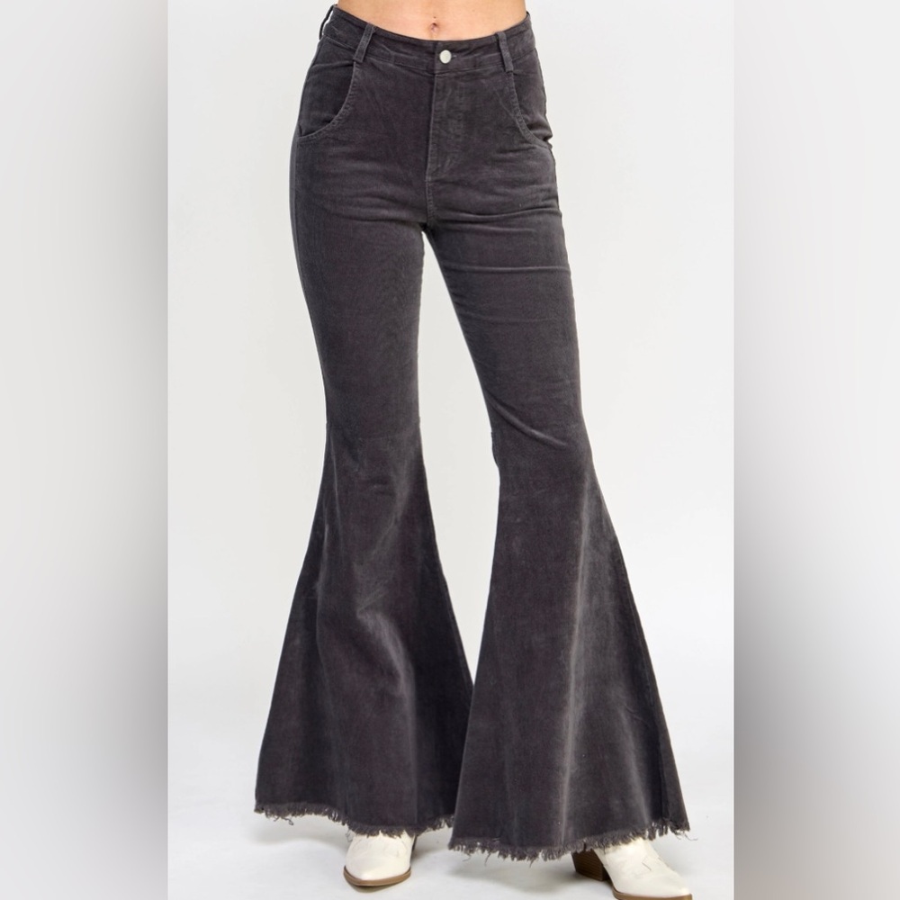 Free people “We The Free” Charcoal Corduroy Pants size 28